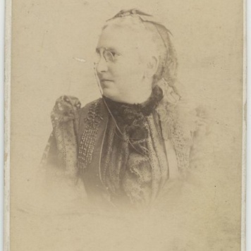 Portret Kwiecińskiej, właścicielki pensji żeńskiej w Kaliszu