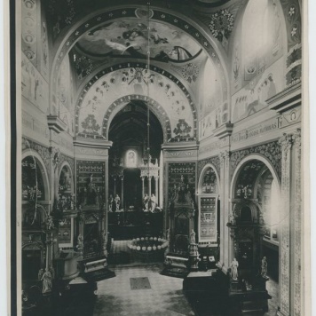 Wnętrze bazyliki kolegiackiej Wniebowzięcia Najświętszej Maryi Panny w Kaliszu