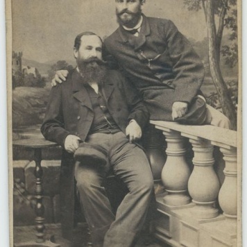 Portret dwóch mężczyzn