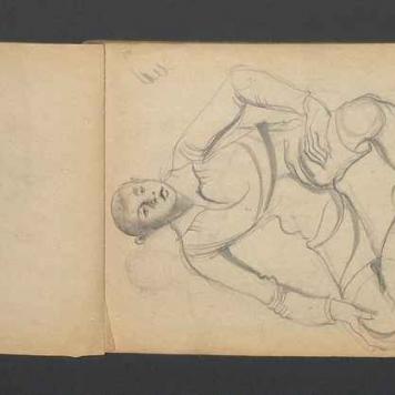 Szkicownik ze Szkoły Sztuk Pięknych w Warszawie, część II