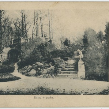 Ruiny w parku, Kalisz