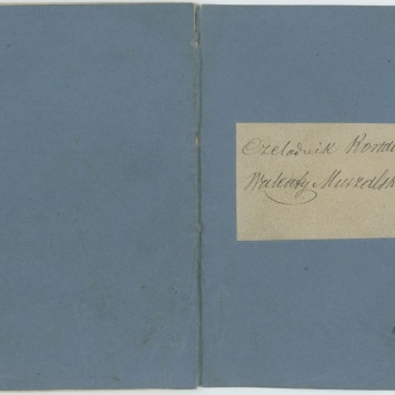 Książka kunsztu kowalskiego na nazwisko Walentego Muszalskiego