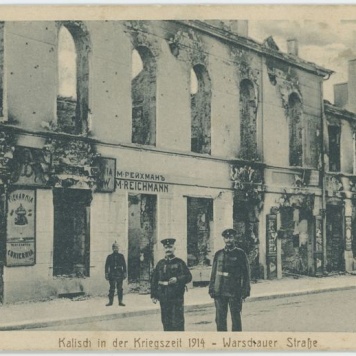 Warschauer Straße - Kalisch in der Kriegszeit 1914