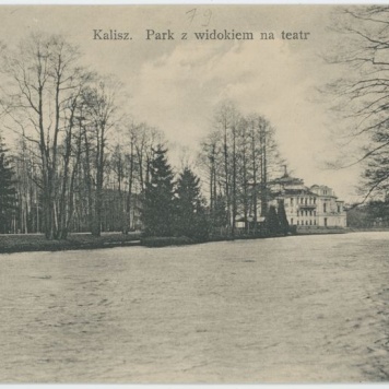 Park z widokiem na teatr, Kalisz