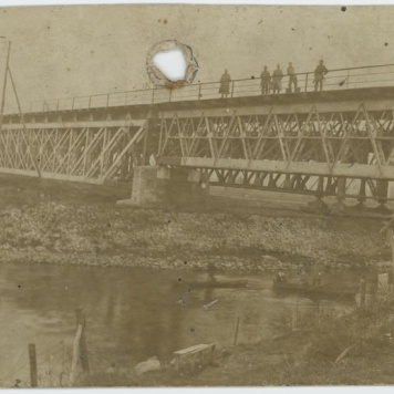 Most kolejowy na Prośnie, Kalisz