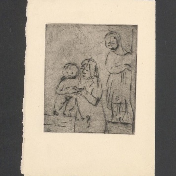 Kobieta z dwójką dzieci