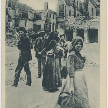 Rynek narożnik ul. Wrocławskiej, Kalisz podczas wojny 1914