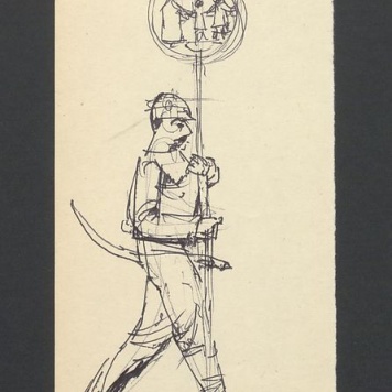 Szkic postaci męskiej