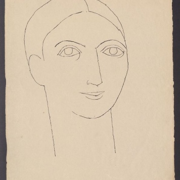 Głowa kobiety. Basia