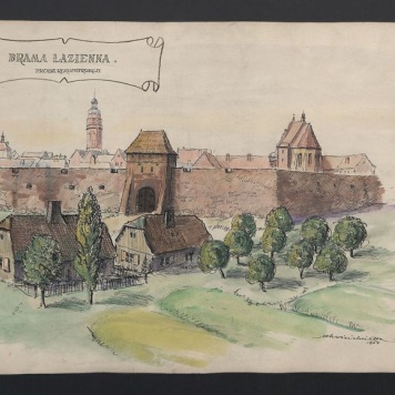 Brama Łazienna w Kaliszu (próba rekonstrukcji)