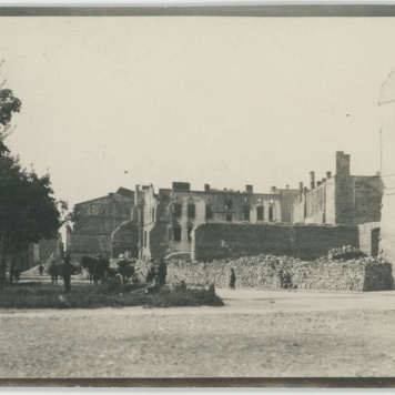 Kalisz po zburzeniu w 1914 r.