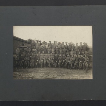 Portret żołnierzy carskich