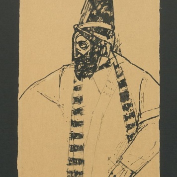 Mężczyzna; Pejzaż