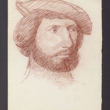 Portret mężczyzny w berecie