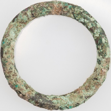 Kolista ramka sprzączki z brązu