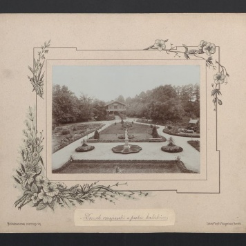 Domek szwajcarski w parku kaliskim 