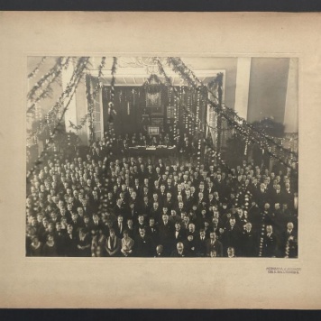 Uroczystość noworoczna w ratuszu kaliskim 