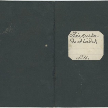 Książeczka składek cechu kowalskiego