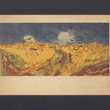 Champ de ble aux corbeaux, Vincent van Gogh