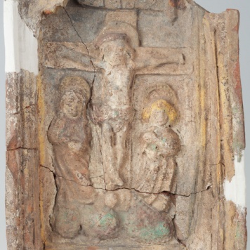 Kafel z Ukrzyżowaniem