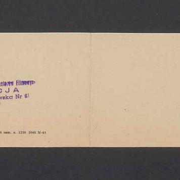 Zaproszenie na premierę filmu "Pieczone gołąbki"