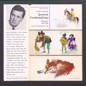 Wystawa ilustracji Janusza Grabiańskiego