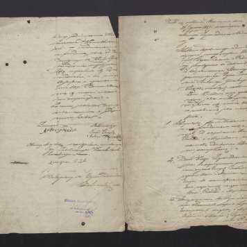 Dokument Zgromadzenia Bednarzy ze Stawiszyna