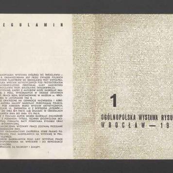 Zaproszenie do wzięcia udziału w I Ogólnopolskiej Wystawie Rysunku