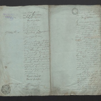 Dokument Cechu Bednarskiego w Stawiszynie