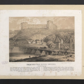 Trębowla nad rzeką Gniezną