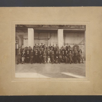 Budowniczowie elektrowni w Piwonicach 