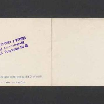 Zaproszenie na premierę filmu "Lupeni 1929"