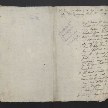 Protokół przyjęcia ucznia do praktyki w Cechu Bednarskim w Stawiszynie