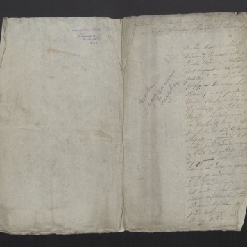 Protokół przyjęcia w grono majstrów Zgromadzenia Bednarskiego w Stawiszynie