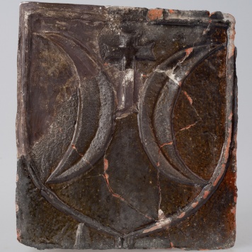 Kafel z herbem Ostoja