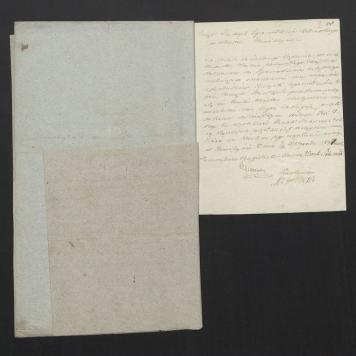 Wykaz Rachunku Skrzynki Rzemieślniczej Zgromadzenia Bednarskiego Okręgu i Miasta Stawiszyna za rok 1847