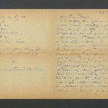 Drogi Panie Tadeuszu [...]