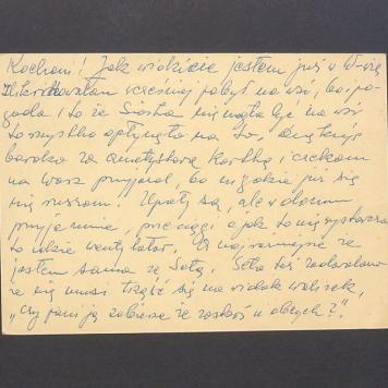 Kochani! Jak widzicie jestem już w W-wie [...]