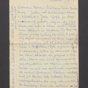 Kochana Basiu i Kochany Tato - Budowniczy [...]