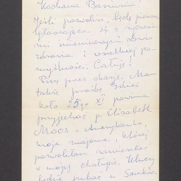 Kochana Basiuniu! Jeśli pozwolisz [...]