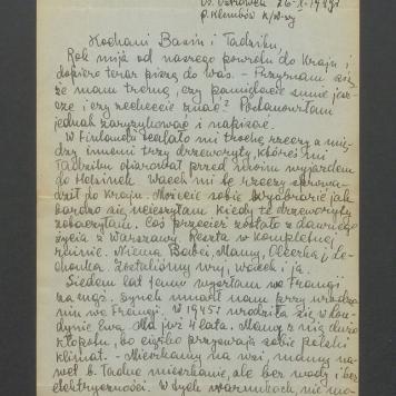 Kochani Basiu i Tadziku, Rok mija [...]