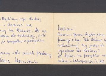 Kochani! Razem z Jasiem dziękujemy za pamięć o nas [...]