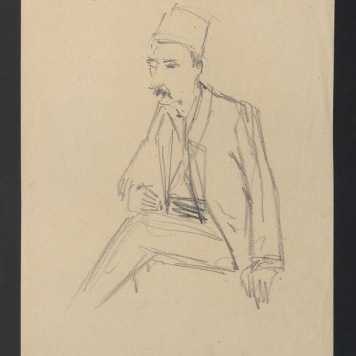 Mężczyzna w stroju ludowym - Albania