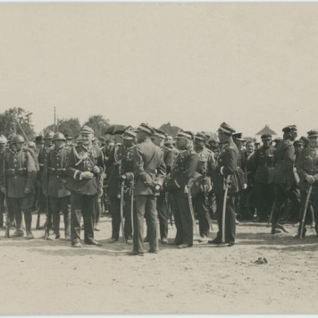 Uroczystość poświęcenia Pomnika Legionistów w Szczypiornie