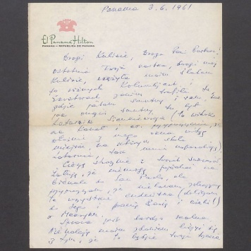 Drogi Kulisie, Droga Pani Barbaro! Ostatnia Twoja kartka [...]