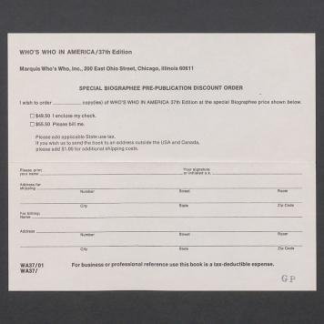 Who's who in America / 37th edition