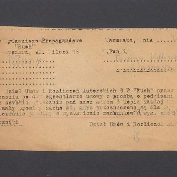 Ruch: wycinek urzędowy