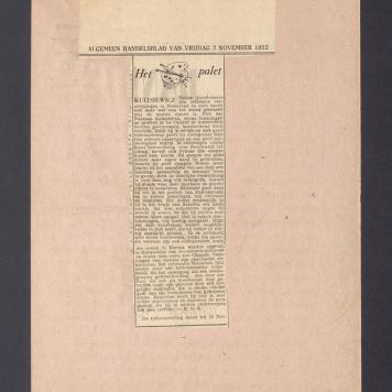 Het palet. Kulisiewicz. Poolse kunstenaars zijn zeldzame [...]