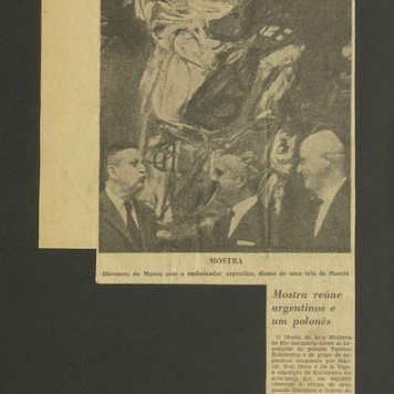 Mostra reune argentinos e um polones