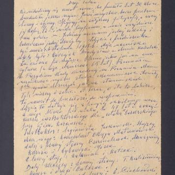 Drogi Tadziu! Nie widzieliśmy się szmat czasu [...]